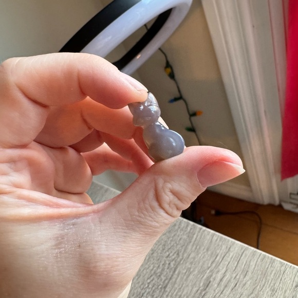 Miniature Crystal Cat Figurines - Picture 6 of 7